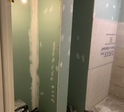 Dry wall work
